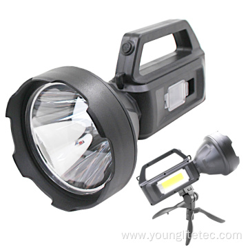 Powerful rechargeable LED Spot search light with tripod